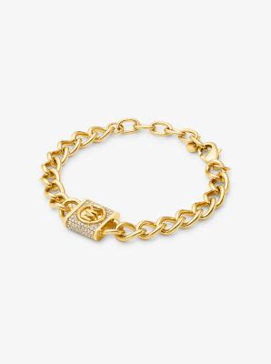 michael kors armband schloss steine|Designer.